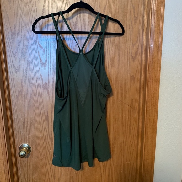 Old Navy Green Crossed Back Workout Tank - Picture 6 of 6